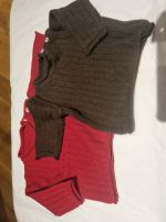 Disana Pullover Schurwolle Gr. 62/68 rot/braun Niedersachsen - Bleckede Vorschau