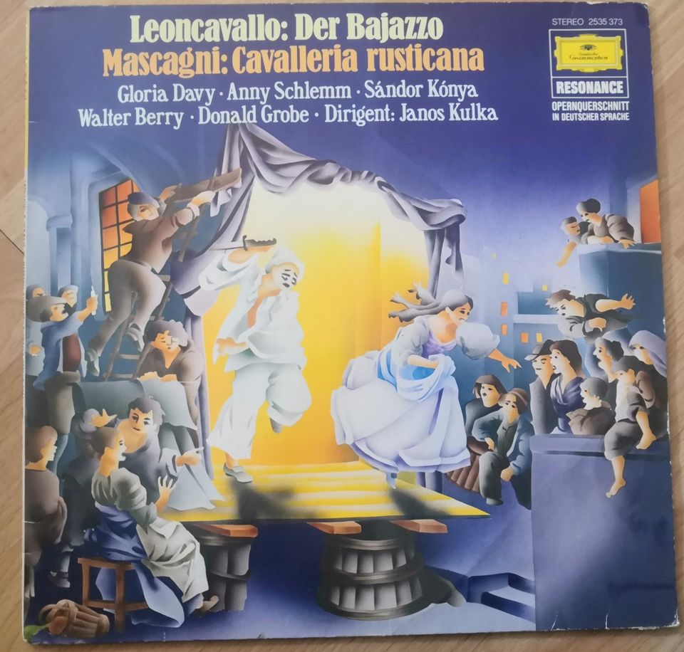 Leoncavallo Der Bajazzao / Mascagni Cavalleria Rusticana LP Vinyl in Dortmund