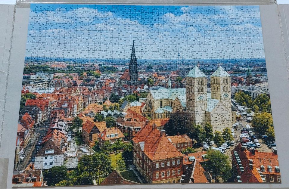 Puzzle Münster 1000 Teile in Gievenbeck