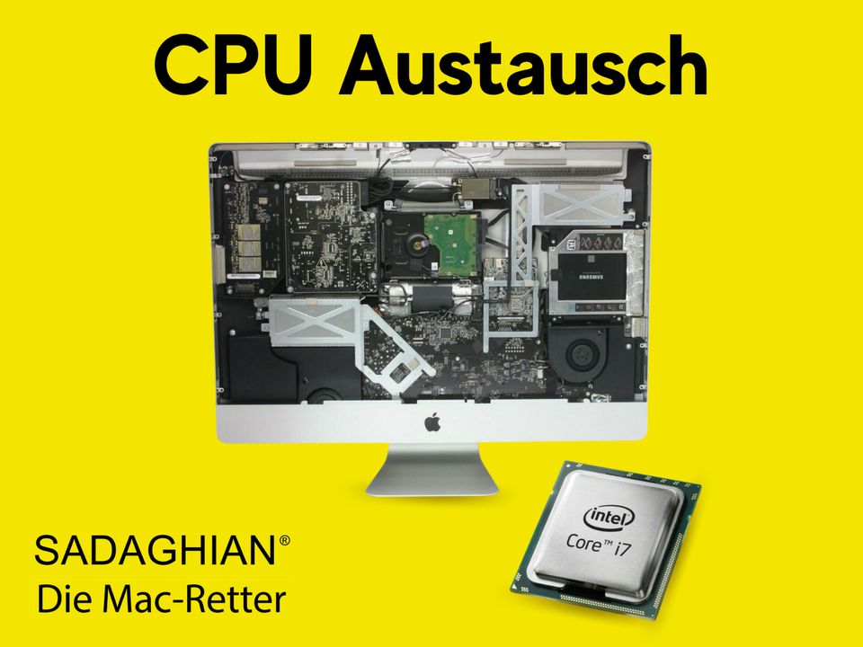 Apple iMac 27" / 21'' CPU Upgrade Prozessor Austausch 2009-2011 in Hamburg