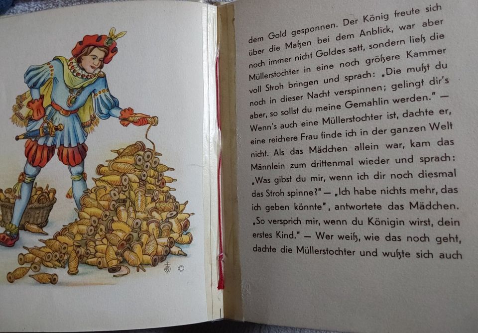 Rumpelstilzchen Märchen von Brüder Grimm Bilder von Otto Schott in St. Wendel