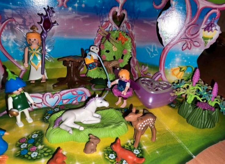 Playmobil 5492 - Adventskalender Einhorngeburtstag im Feenland in Wilnsdorf