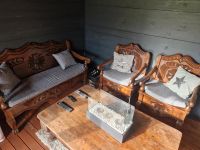 Sitzgruppe,  Loungemöbel Hangefertigt Holz aus Guatemala Niedersachsen - Meppen Vorschau