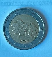 2 Euro Münze, Fehlprägung, Finnland 1999 Kreis Pinneberg - Pinneberg Vorschau