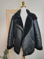 Kuschelige Sherpa Fleece Bikerjacke/ Lederjacke Zara S schwarz Niedersachsen - Diekholzen Vorschau