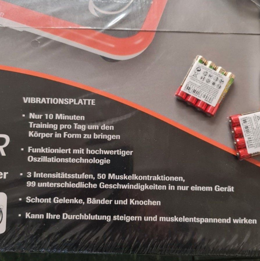 Vibroshaper E380 Vibrationsplatte Fitness Sport unbenutzt in OVP in Hagen