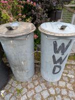 Mülltonnen verzinkt DDR 1977 Sachsen - Jößnitz Vorschau