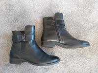 Caprice Boots Leder Gr. 38 (5) schwarz Hessen - Dillenburg Vorschau