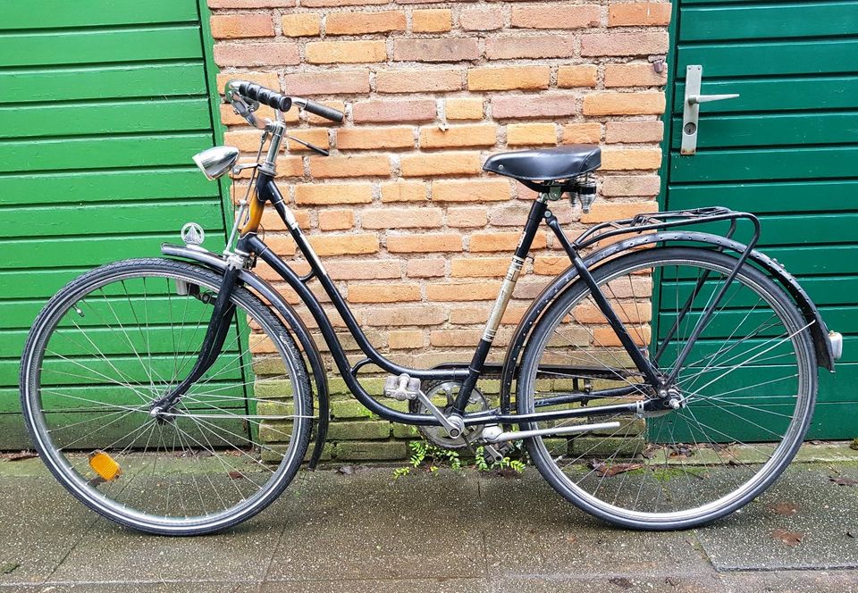 Vintage 28er Oldtimer Bauer Rad 60er Jahre, viele Originalteile in Mecklenbeck