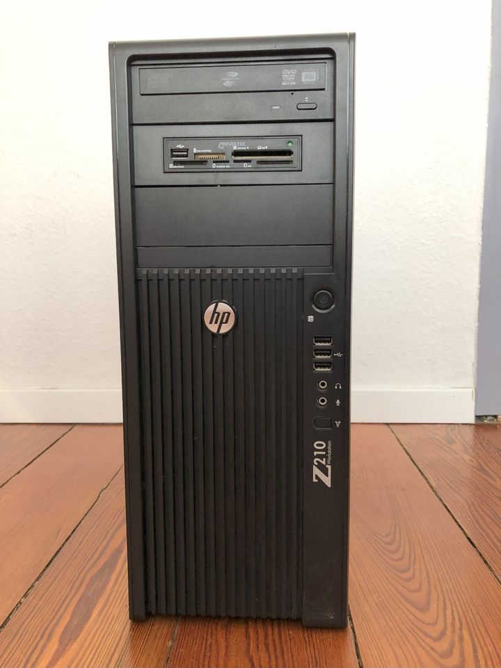 HP Workstation Z210 / 32GB RAM / 500GB SSD / Nvidia Quadro P1000 in Stuttgart