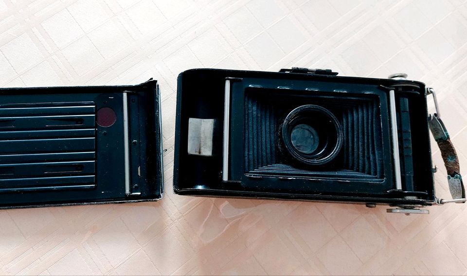 Kamera Ihagee Balgenkamera orig. Gauthier Anastigmat 1.45f 10.5cm in Bernsbach 