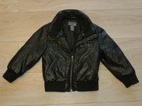 Kinder Lederjacke Imitat H&M Größe 98 schwarz Blouson Bayern - Issigau Vorschau