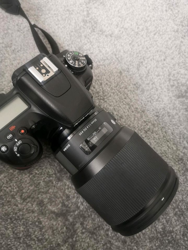 Verkaufe SIGMA 1.4 DG 86 Nikon Objektiv in Herzogenrath