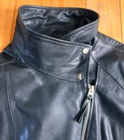 Lederjacke, Bikerstil, Mango, schwarz, Gr 36 Hessen - Offenbach Vorschau