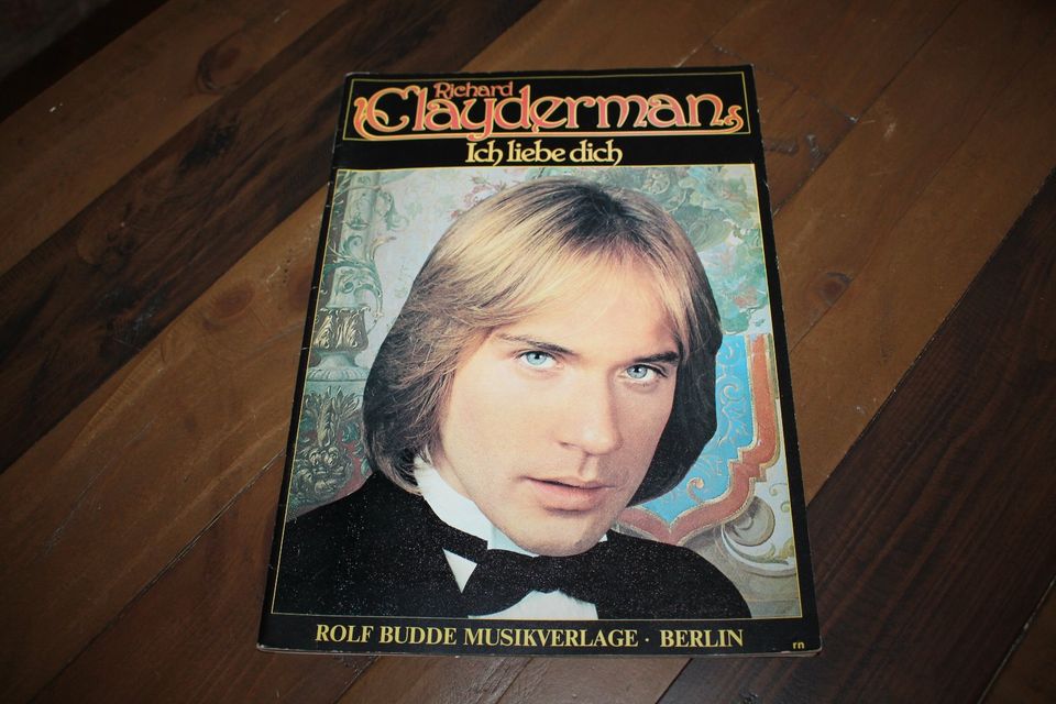 Liederbuch Richard Clayderman Klavier Noten Ich liebe Dich in Achim