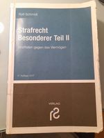 Strafrecht Besonderer Teil II, Straftaten gegen das Vermögen, RS Frankfurt am Main - Ginnheim Vorschau