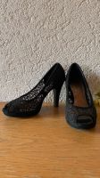 Schwarze High Heels mit Spitze Größe 36 Baden-Württemberg - Karlsruhe Vorschau