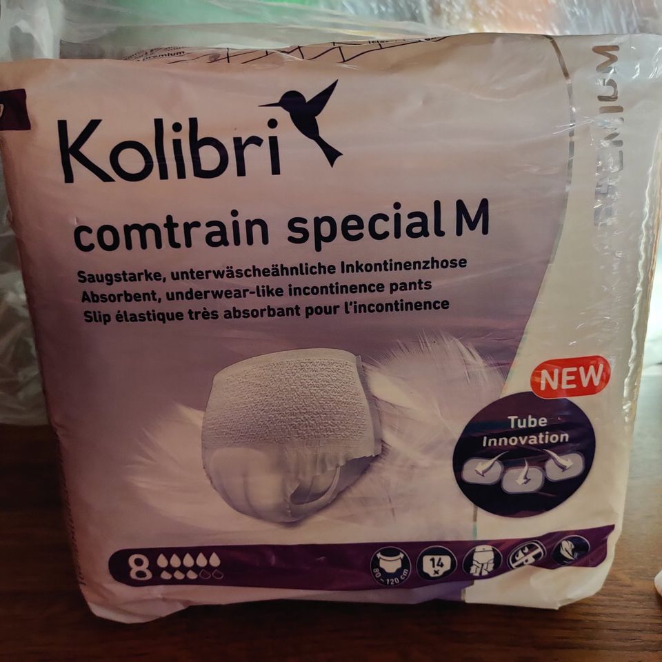 Kolibri Comtrain Special M Saugstärke 8 Tropfen PREMIUM OVP Abhol in Groß-Gerau