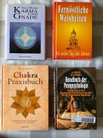 4 Stück Bücher: Karma Chakra Fernöstliche Weisheiten Parapsychol. Baden-Württemberg - Frankenhardt Vorschau