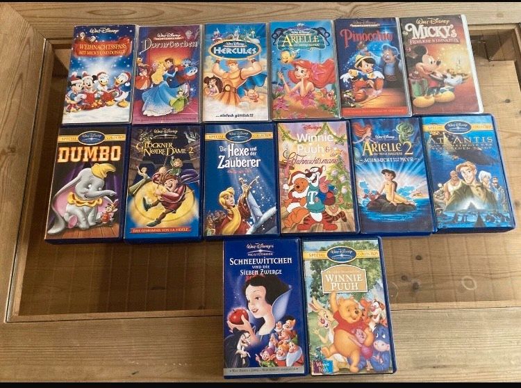 Walt Disney VHS Kassetten 14 Stück Raritäten ❤️ in Gifhorn