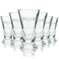 6x Fernet Branca Shot Glas Schnaps Gläser 2cl Relief Kurze Stampe Baden-Württemberg - Niefern-Öschelbronn Vorschau