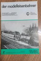 Der Modelleisenbahner 11/81 DDR Zeitschrift Thüringen - Mönchenholzhausen Vorschau