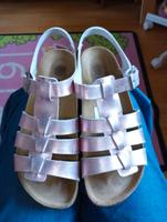 Kork Sandalen Größe 39 pink metallic Niedersachsen - Ritterhude Vorschau