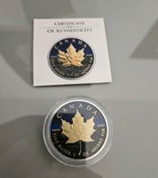 5 Dollar Münze 2021 Maple Leaf Night 1 OZ Silber Farbe Bayern - Weiden (Oberpfalz) Vorschau