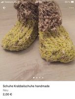 Handmade Schuhe Krabbelschuhe Häkel Schuhe Strick Nordrhein-Westfalen - Wipperfürth Vorschau