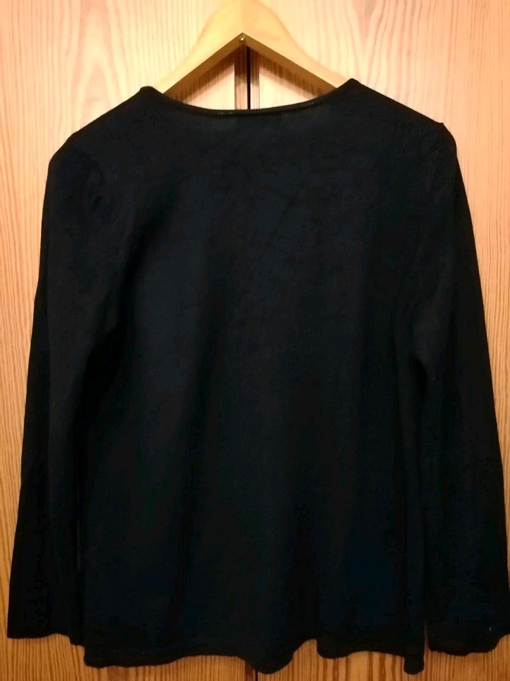 Schwarzer Pullover Gr L Bonita in Bad Laasphe