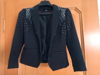 Blazer mit Glitzersteinchen, XS/34, H&M, sehr guter Zustand Sachsen-Anhalt - Langenstein Vorschau