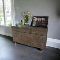 Delife Sideboard Live-Edge 147 cm Akazie Platin – Gut erhalten Rheinland-Pfalz - Heidesheim Vorschau