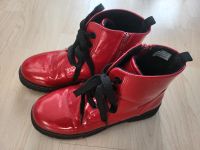 Schöne Schnürstiefel wie Docs Stiefel rot Glitzer Gr. 37 Baden-Württemberg - Karlsruhe Vorschau