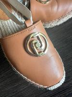 Ausgefallene Espadrilles von LIU JO, cognac/gold, Größe 36 Bayern - Schweinfurt Vorschau