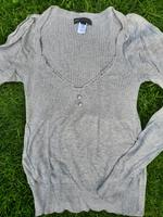 Feiner Strickpulli von Mango in 38, M, grau Niedersachsen - Schüttorf Vorschau