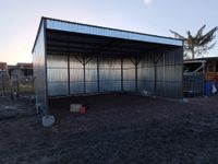 BLECHGARAGE Container HALLE Werkstatt CARPORT Laube PL 4x5 Niedersachsen - Neubörger Vorschau