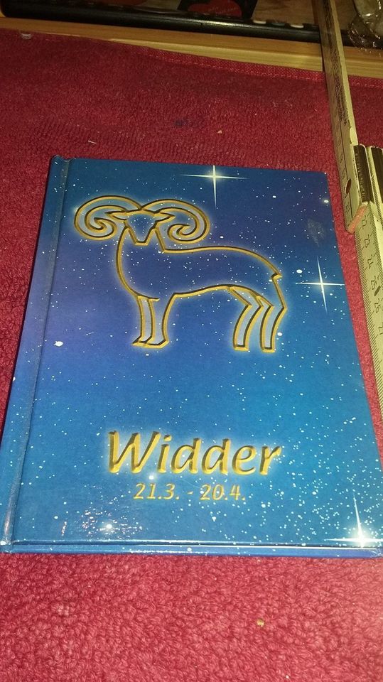 Widder Notizbuch - NEU in Hamburg