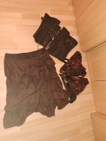 Piraten Outfit (Rock mit Corsage und Hut) Braun 40/42 Niedersachsen - Bad Eilsen Vorschau