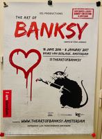 Riesiges Banksy Ausstellungs Plakat Love Rat Amsterdam 2016 Rar!! Innenstadt - Köln Altstadt Vorschau