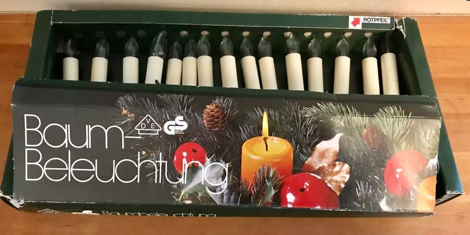 ROTPFEIL Lichterkette Weihnachten Typ 75 / 15 Kerzen außen in  Baden-Württemberg - Steinmauern | eBay Kleinanzeigen ist jetzt Kleinanzeigen