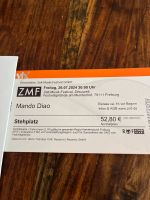 2  Tickets für Mando Diao ZMF Freiburg 26.07. Baden-Württemberg - Freiburg im Breisgau Vorschau
