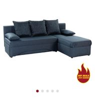 Funktionsecke/ Couch dunkelblau B/H/T: ca. 191x41x142 Bayern - Drachselsried Vorschau