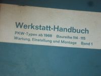 Werkstatt-Handbuch Mercedes W114 , W115,  ab1968 , Band 1 Baden-Württemberg - Fellbach Vorschau