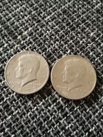 2 Halbe Dollar Münzen John F. Kennedy Baden-Württemberg - Calw Vorschau