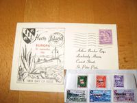 Herm Island Europa GB 1961, Guernsey, FDC Marken rückseitig Baden-Württemberg - Calw Vorschau