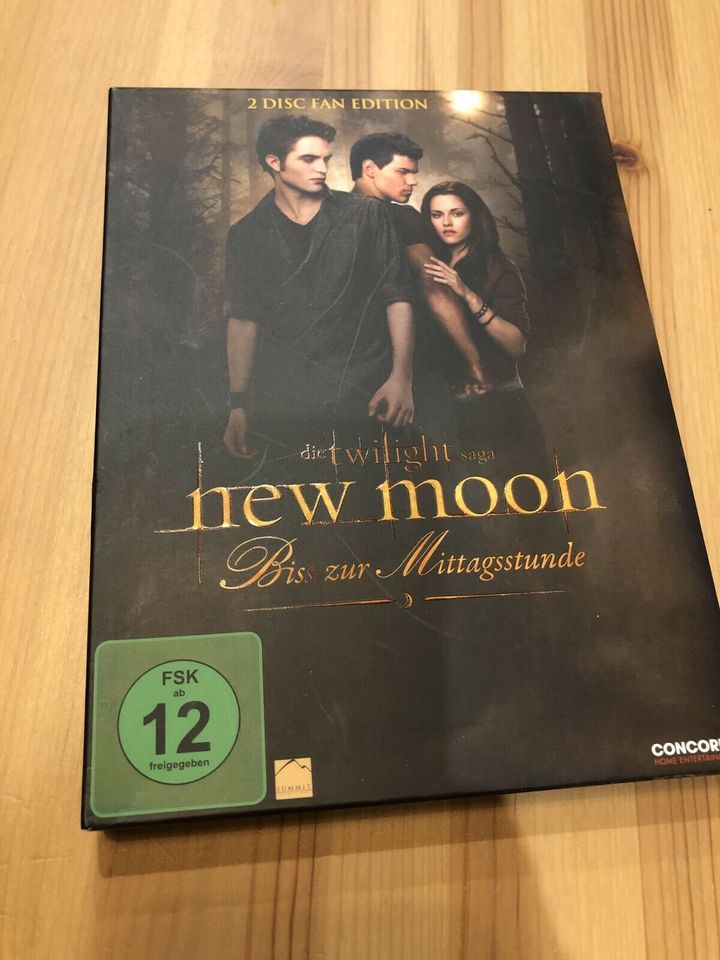 DVD Twilight Saga 1-3, New Moon, Eclipse. Vampir Werwolf Filme NE in Gengenbach