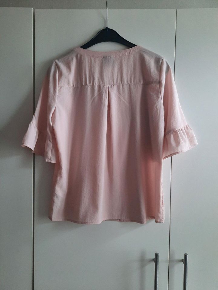 Rosa Kurzarm Bluse Shirt von Vero Moda in Köln