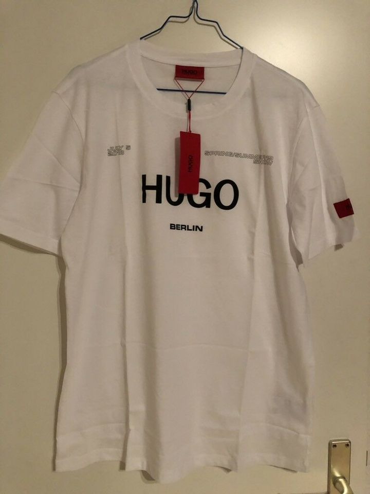 Hugo Boss Berlin Fashion Week Show T-Shirt Shirt Weiß Neu XL in Mannheim