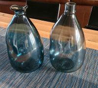 Dekoflaschen groß Glas blau Baden-Württemberg - Radolfzell am Bodensee Vorschau