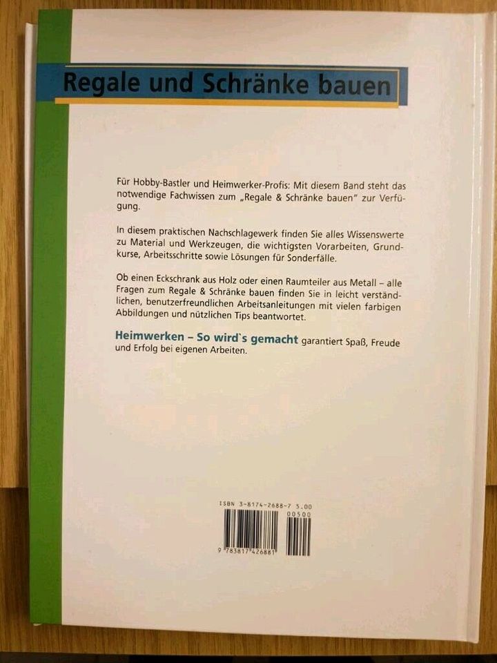 2 Bücher: Dachgeschoss ausbauen und Regale und Schränke bauen in Celle